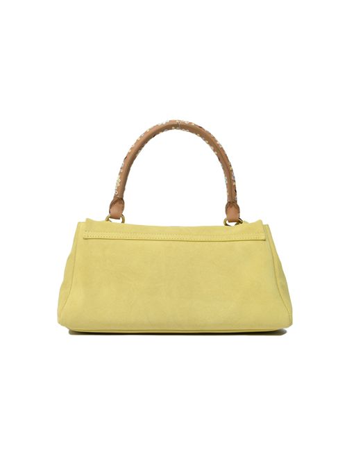 Borsa Sveva Longuette Peach Flowers in suede Cedro ORCIANI | B02159 PEFCED